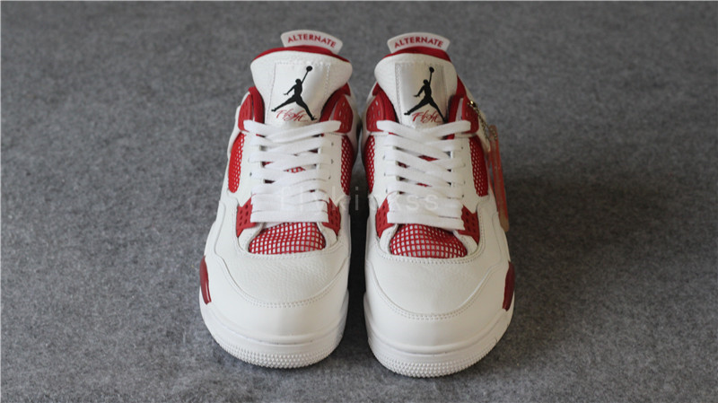 Air Jordan 4 Retro Low Alternate 89 White Red